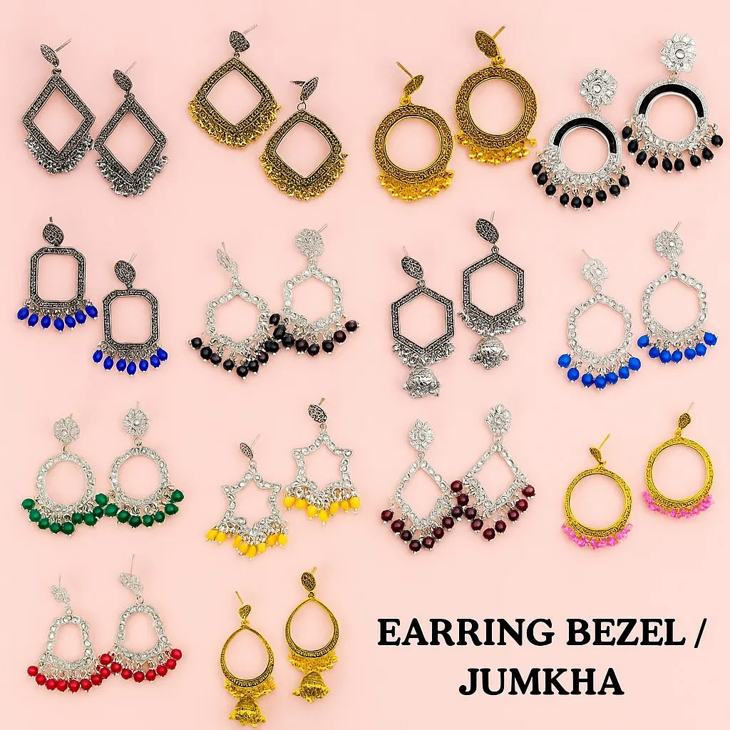 Earring Bezel / Jumkha