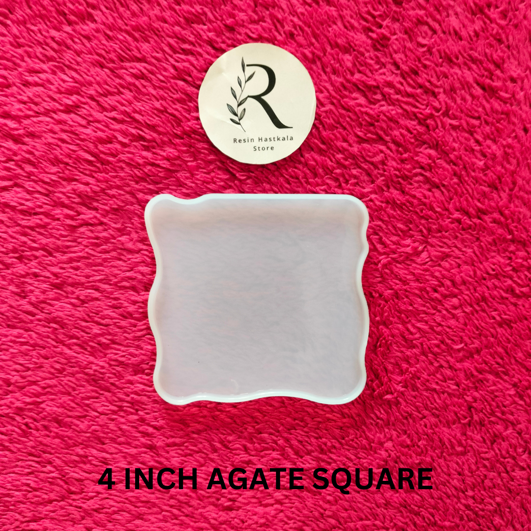 Agate Square Silicon Mould