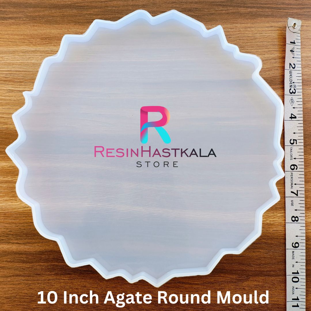 10 Inch Agate Round Mould