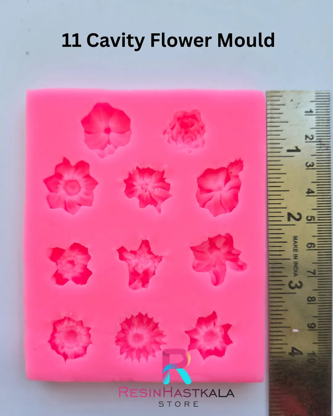11 Cavity Flower Pink Mould