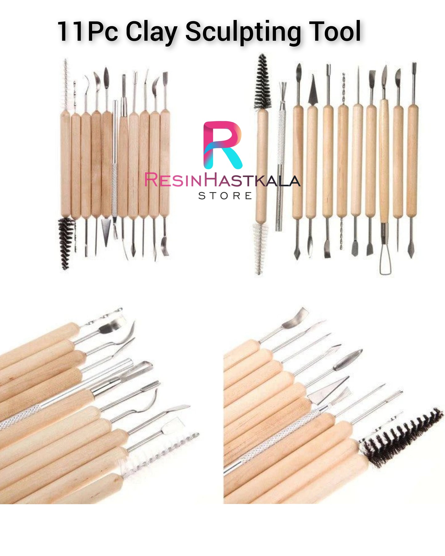 11 Piece Clay Sculpting Tools