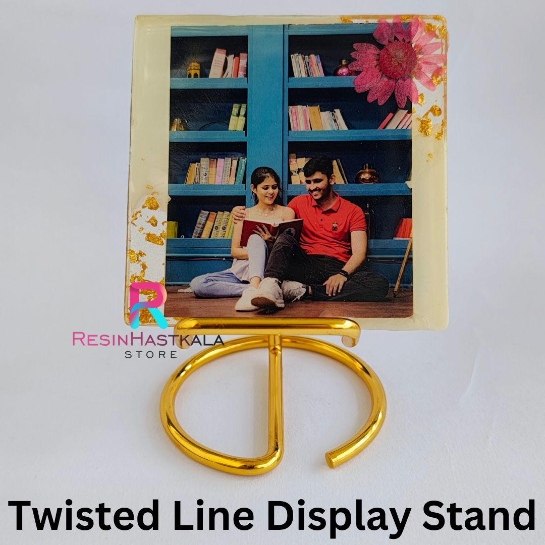 4 Inch Twisted Line Display Stand