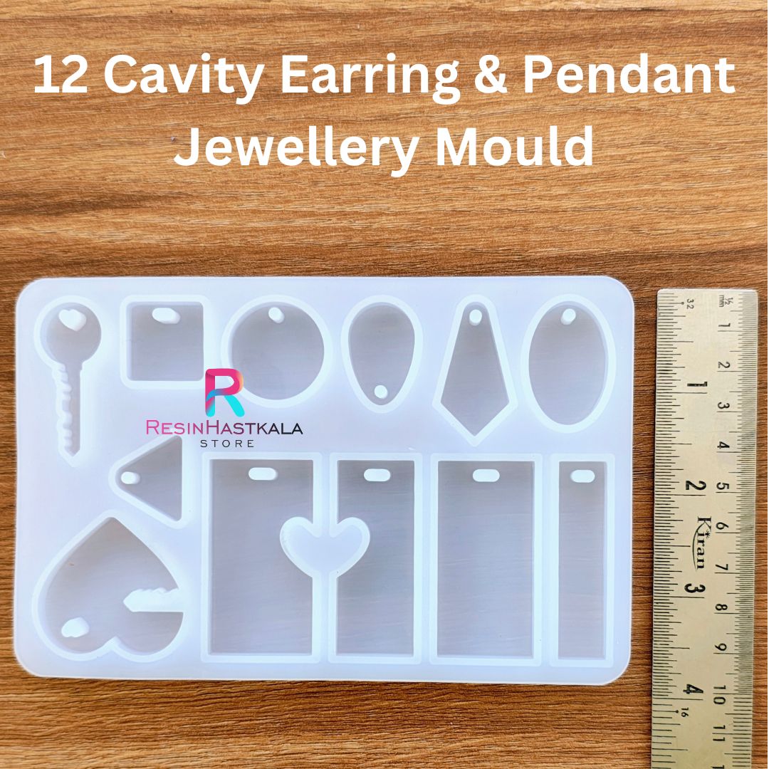 12 Cavity Earring & Pendant Jewellery Mould