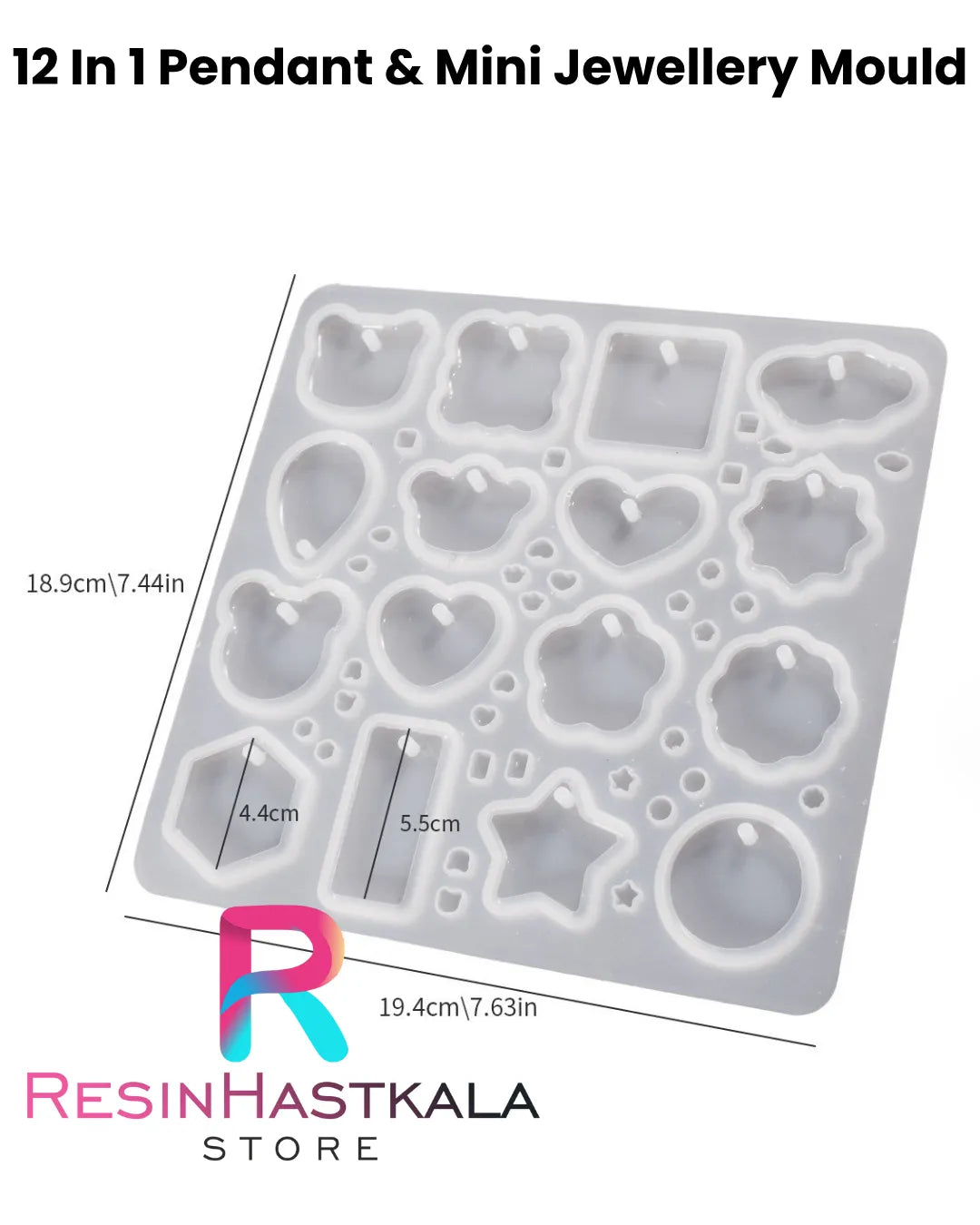 12 In 1 Pendant & Mini Jewellery Mould