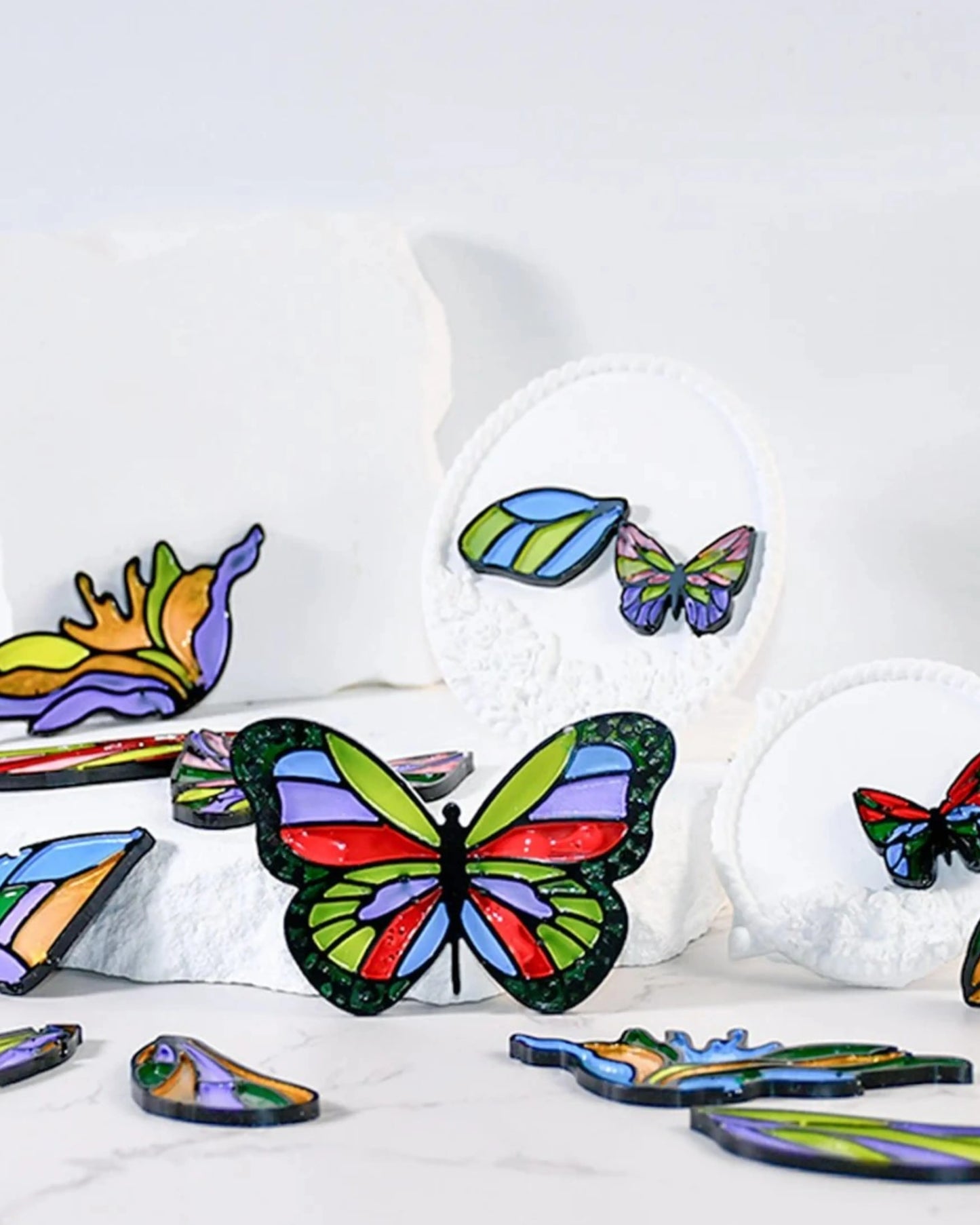 16 Cavity Butterfly Theme Mould O
