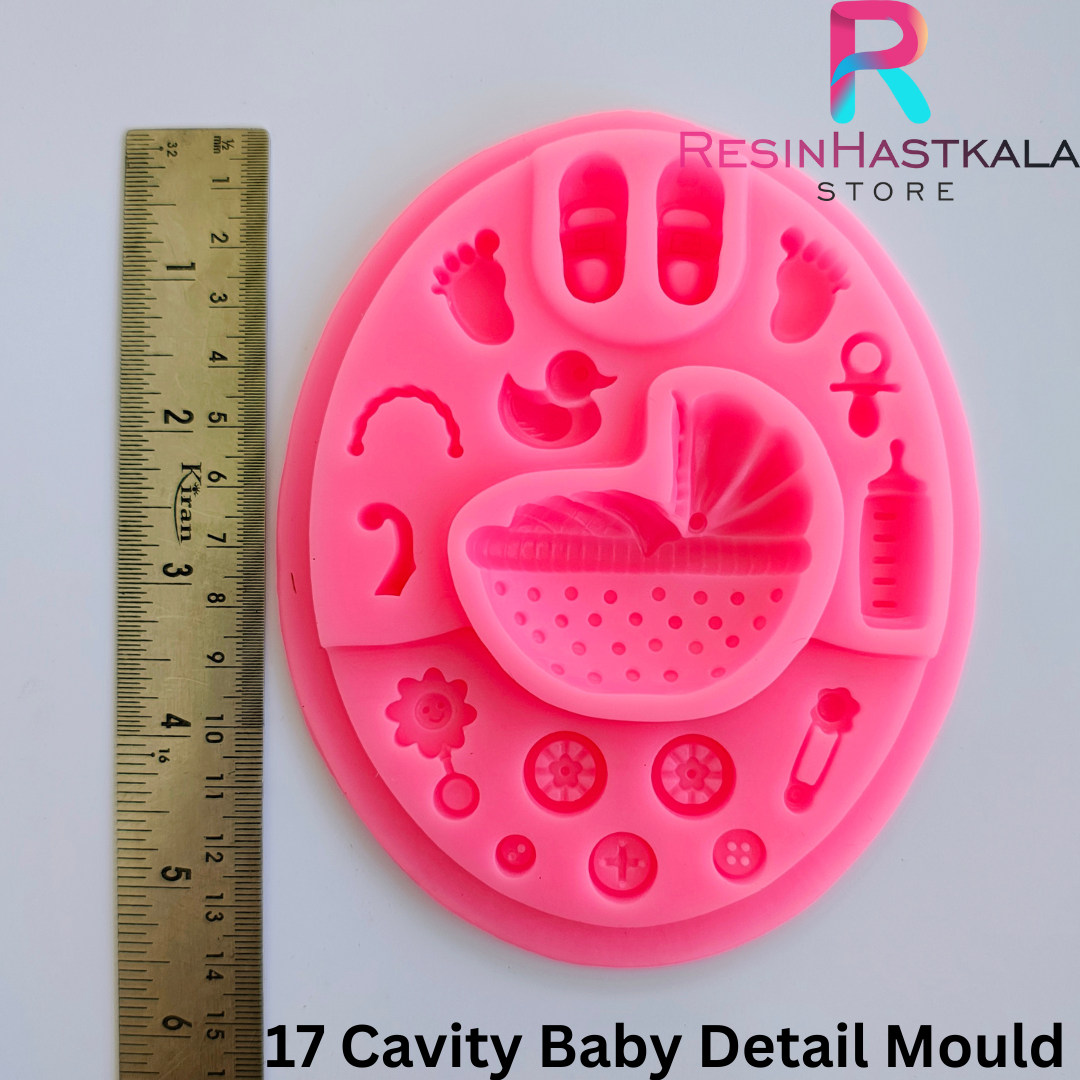 17 Cavity Baby Detail Mould