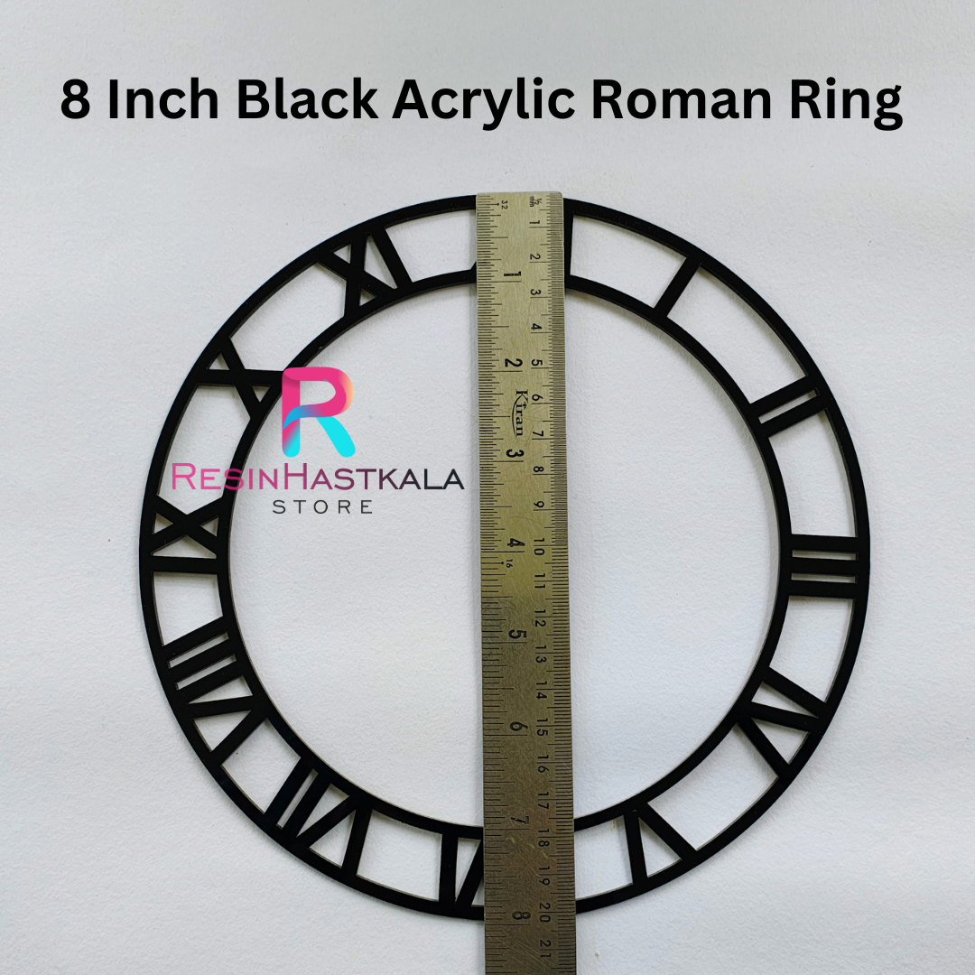 Acrylic Roman Ring For Clock