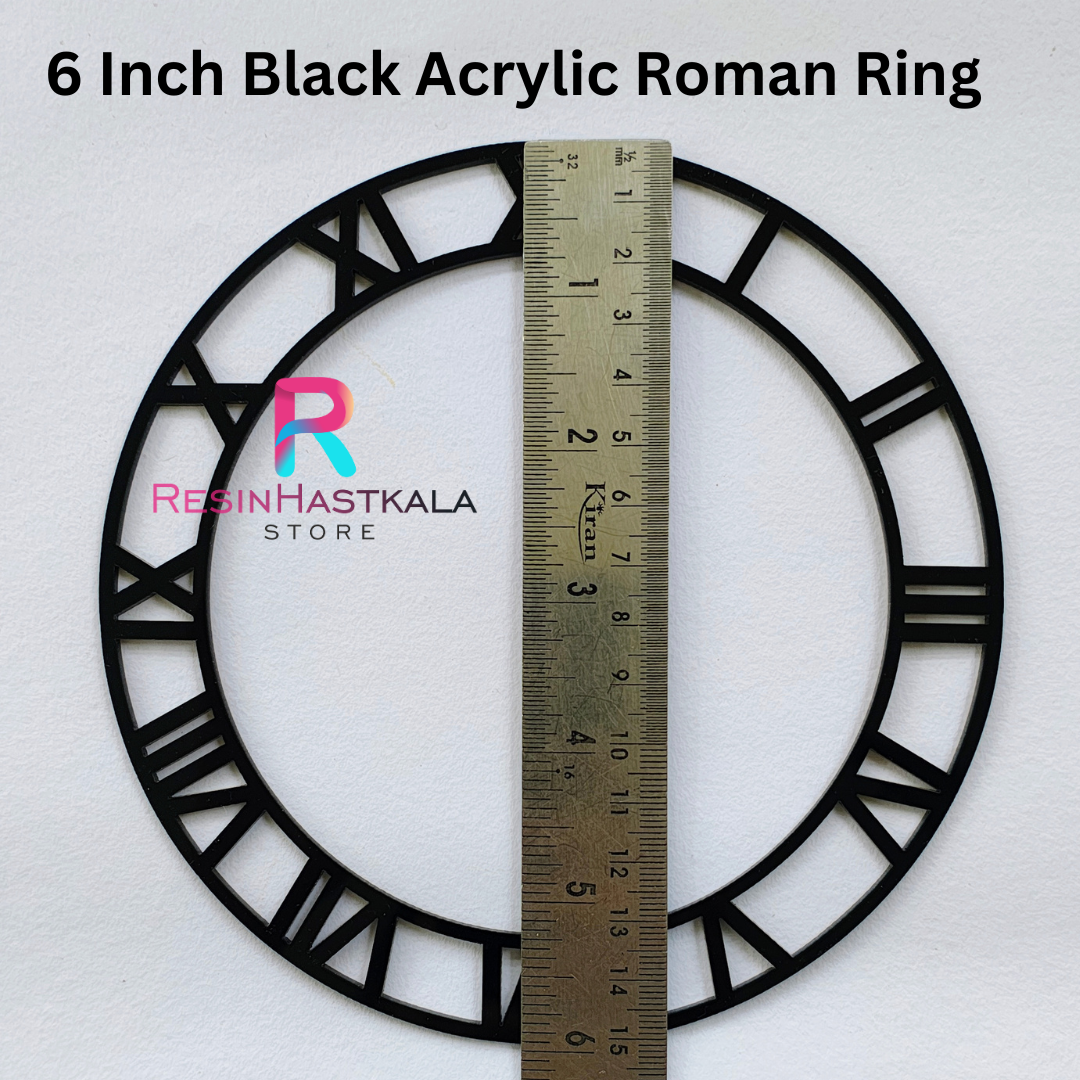 Acrylic Roman Ring For Clock