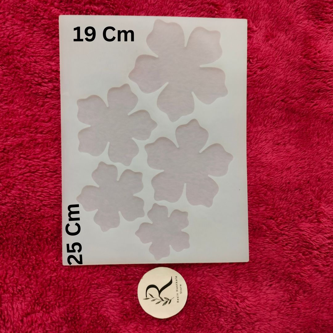 5 In 1 3D Flower Mould A