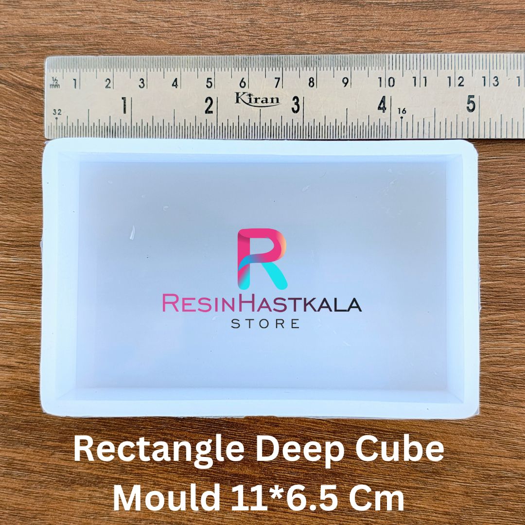 Rectangle Deep Cube Mould 11*6.5 Cm (22 MM Depth)