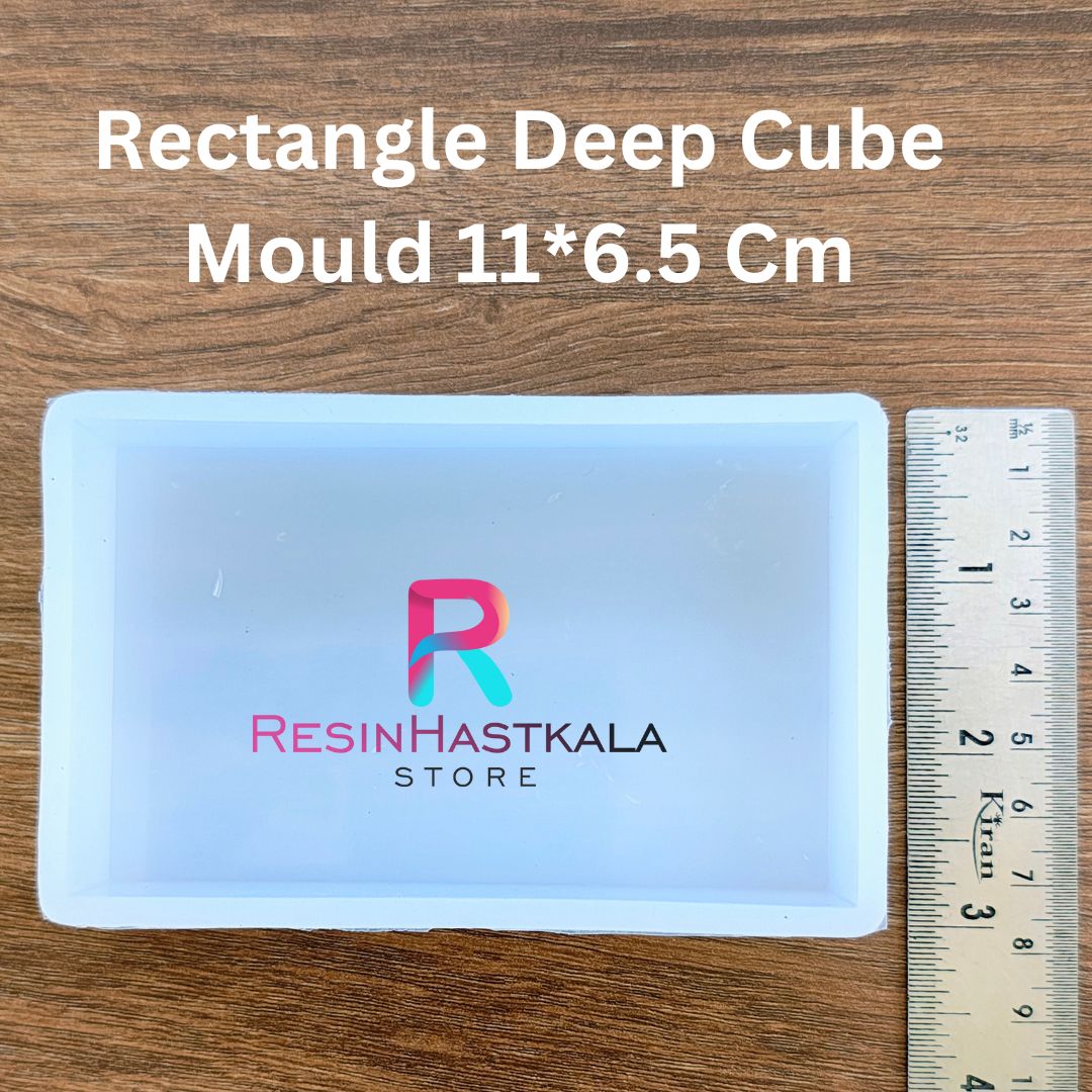 Rectangle Deep Cube Mould 11*6.5 Cm (22 MM Depth)
