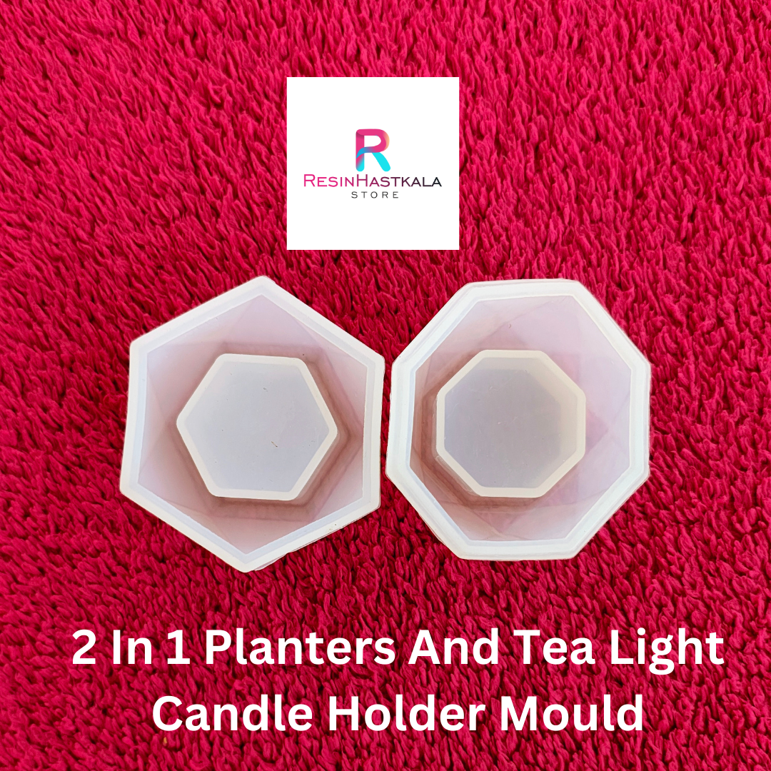 2 In 1 Planters And Tea Light Candle Holder Mould