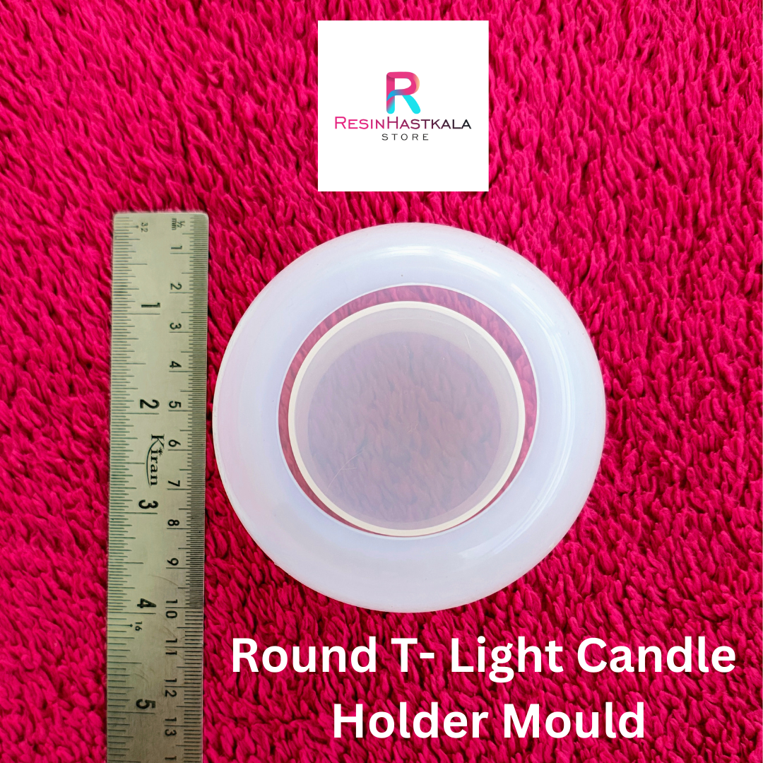 Round T- Light Candle Holder Mould