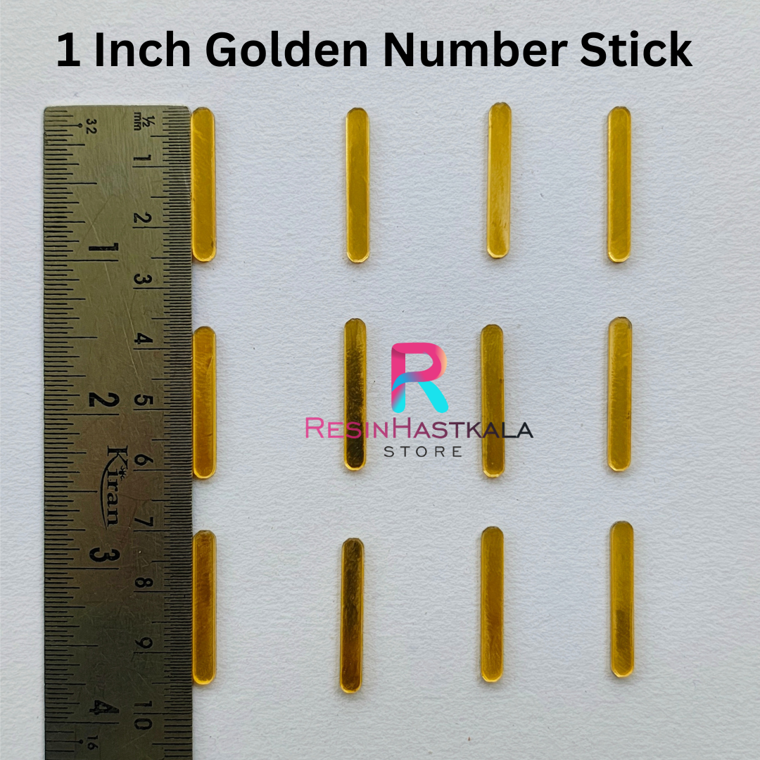 Stick Acrylic Clock Number