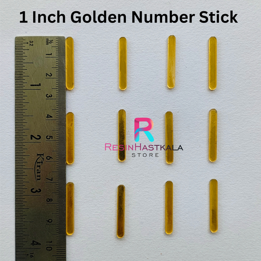Stick Acrylic Clock Number