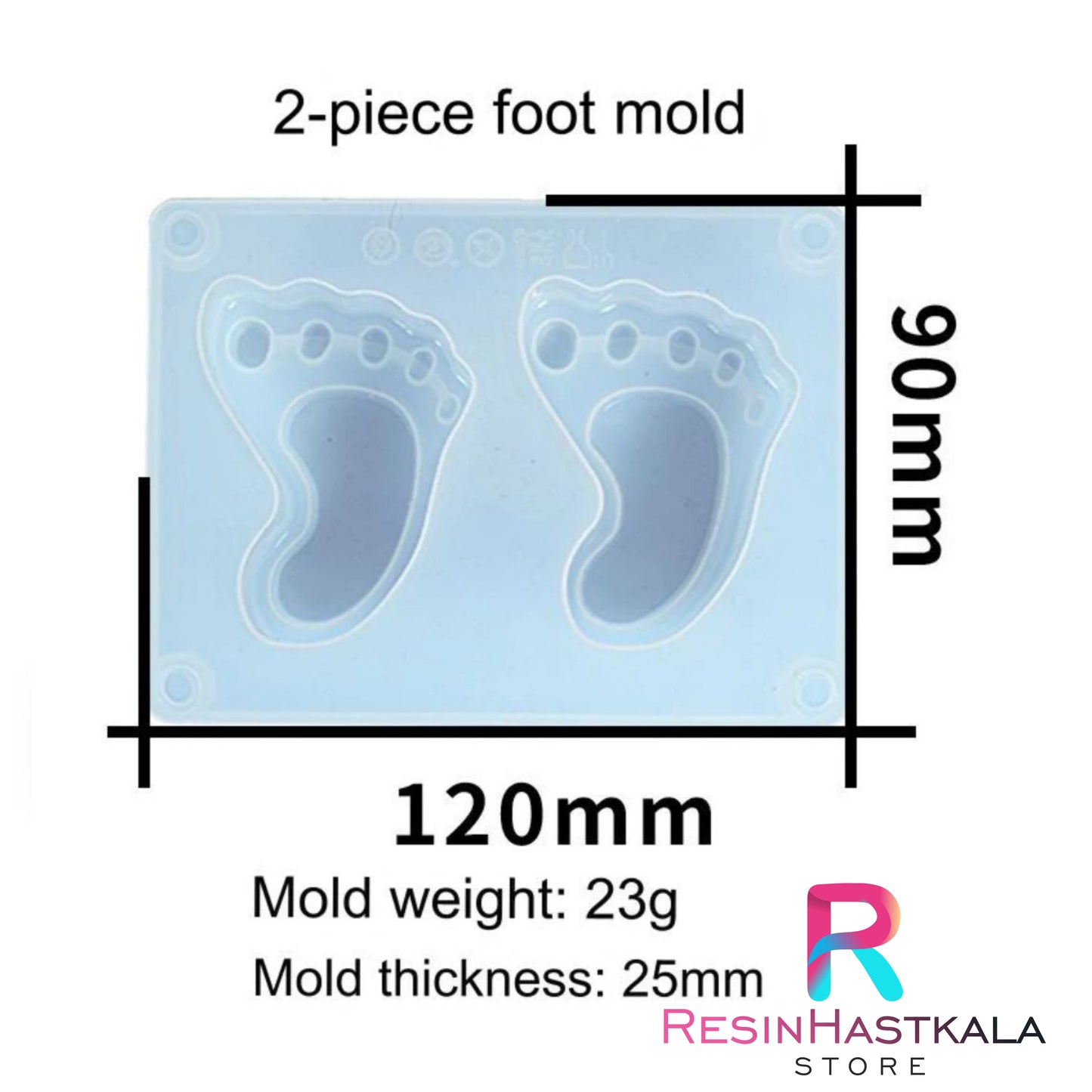 2 Cavity Foot Mould