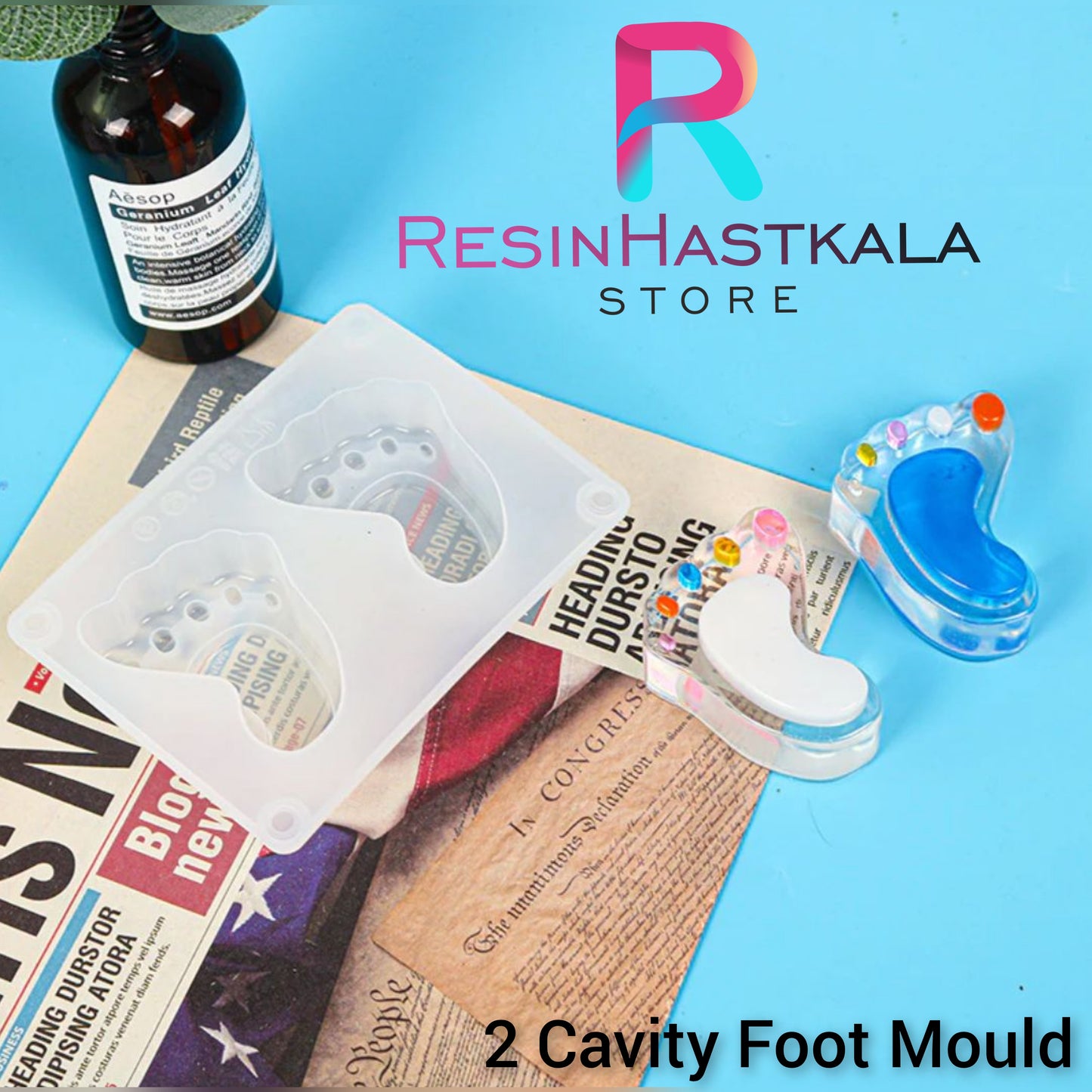 2 Cavity Foot Mould