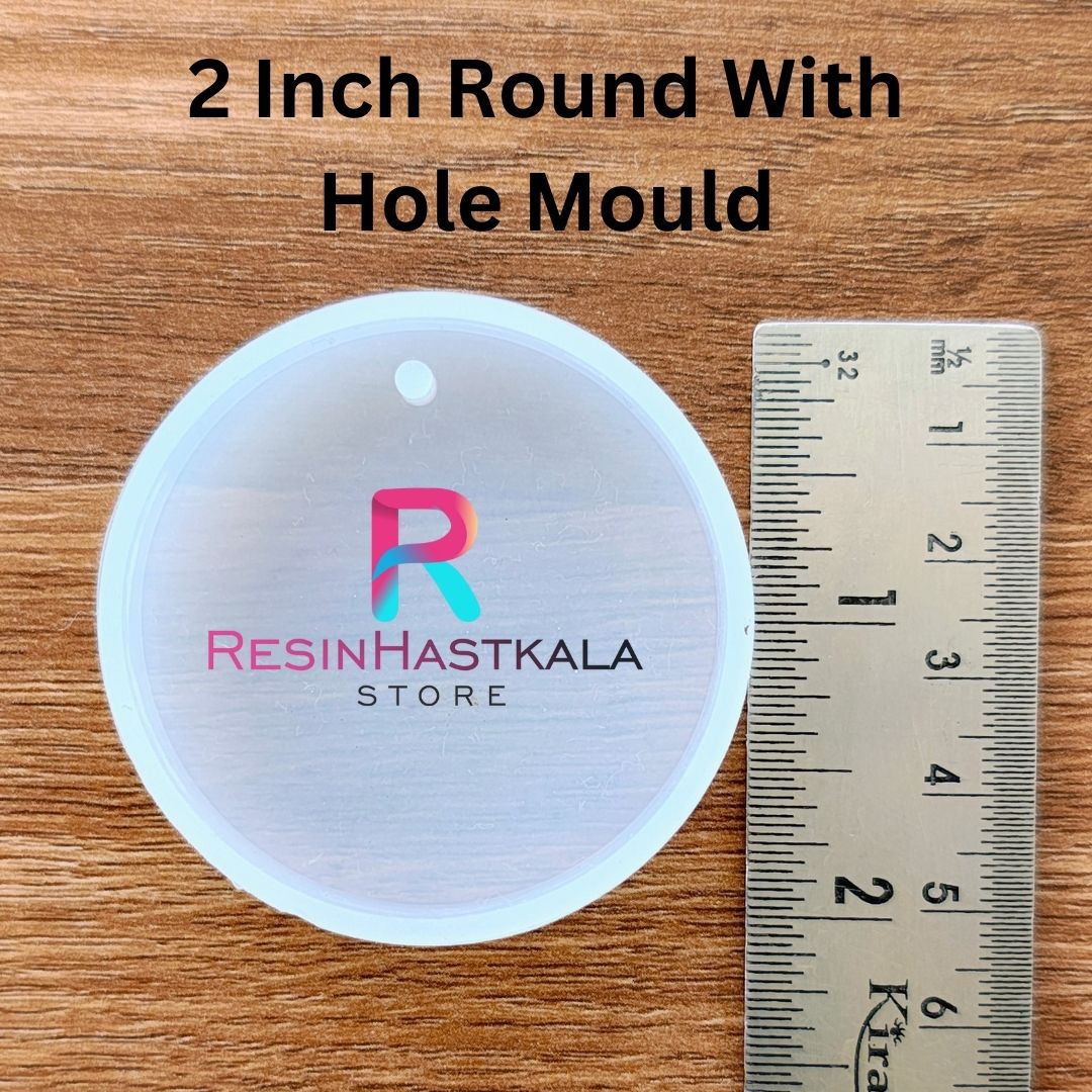 2 Inch Round Mould With Hole