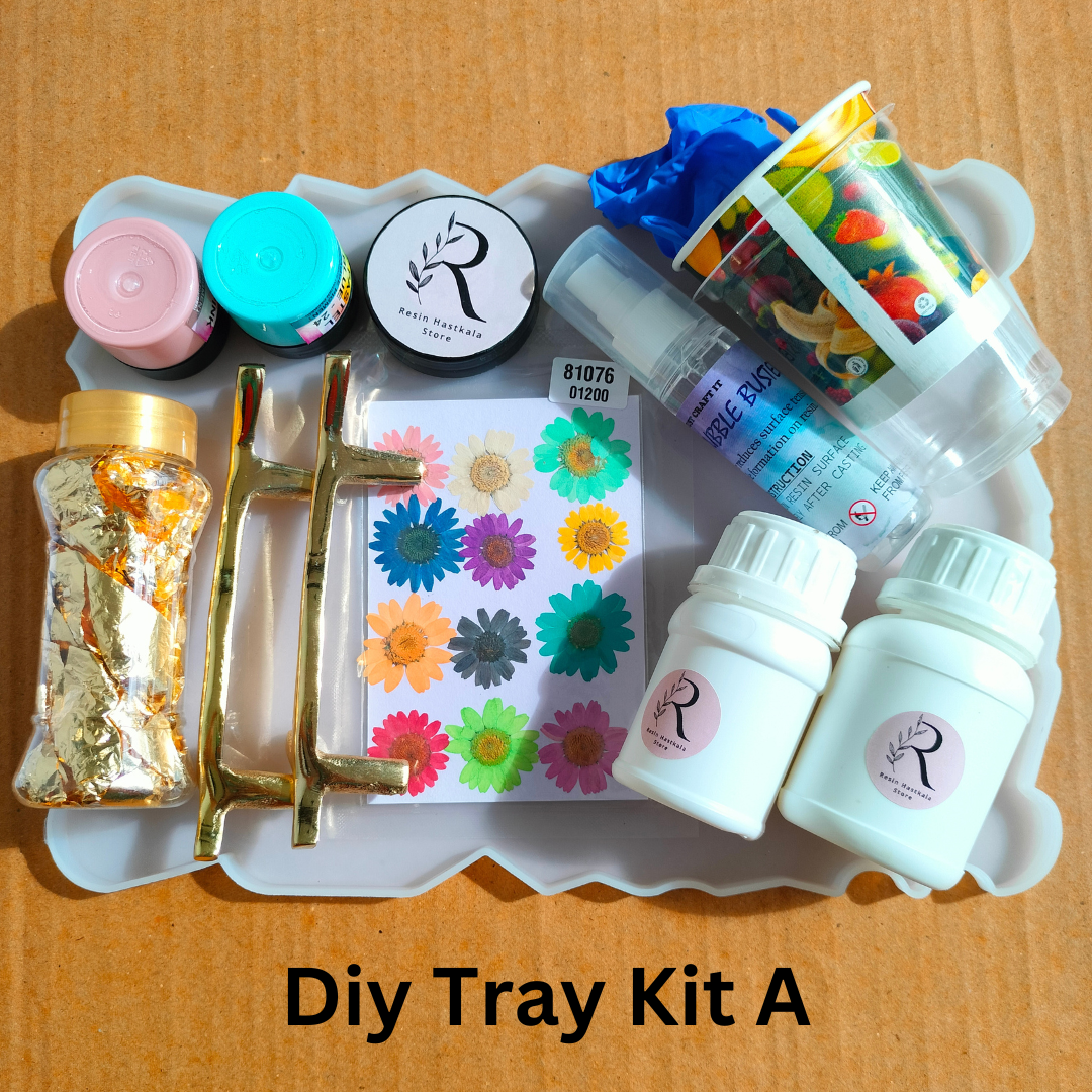 Diy Tray Beginner Resin Art Kit A
