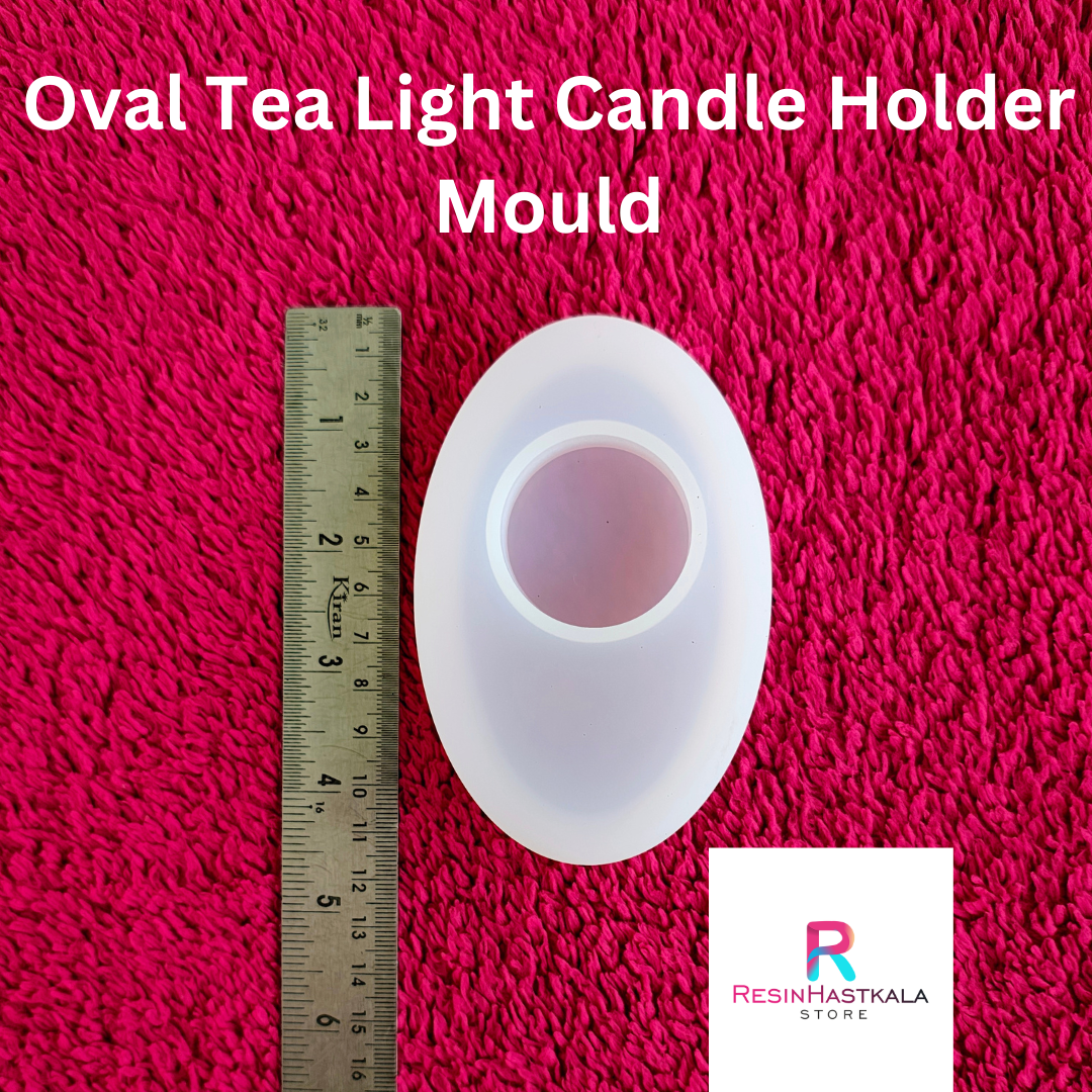 Oval Tea Light Candle Holder Mould