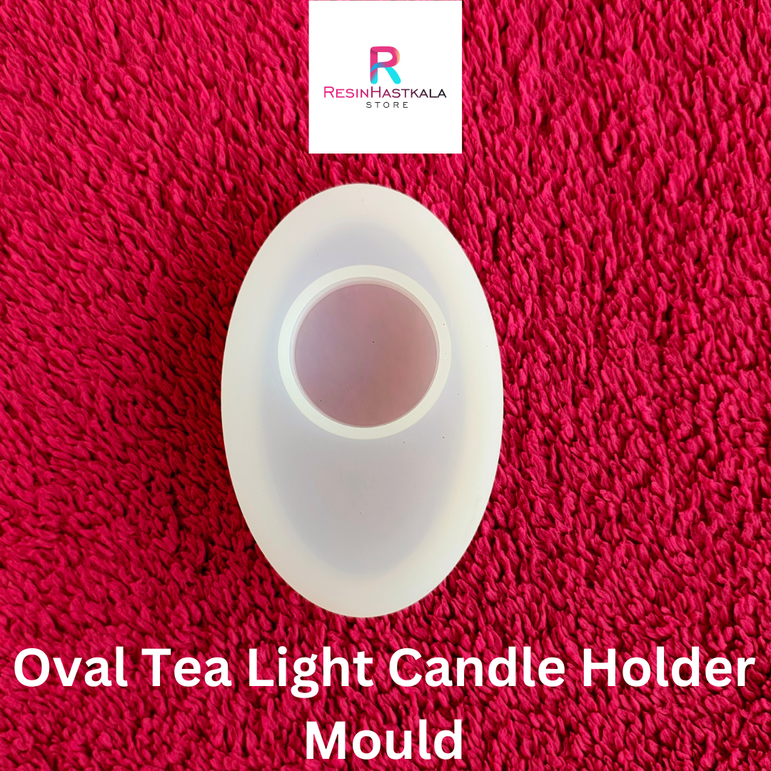 Oval Tea Light Candle Holder Mould