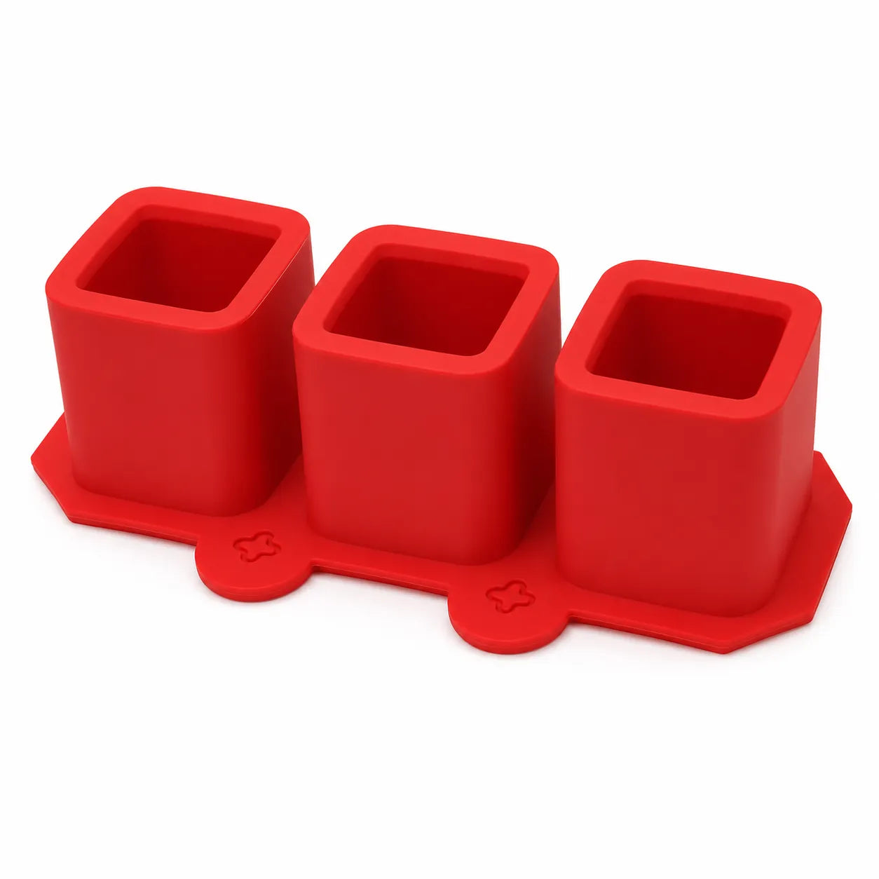 3 Cavity Square Planter Mould for Resin & Concrete Art (2.2 Inch Each)