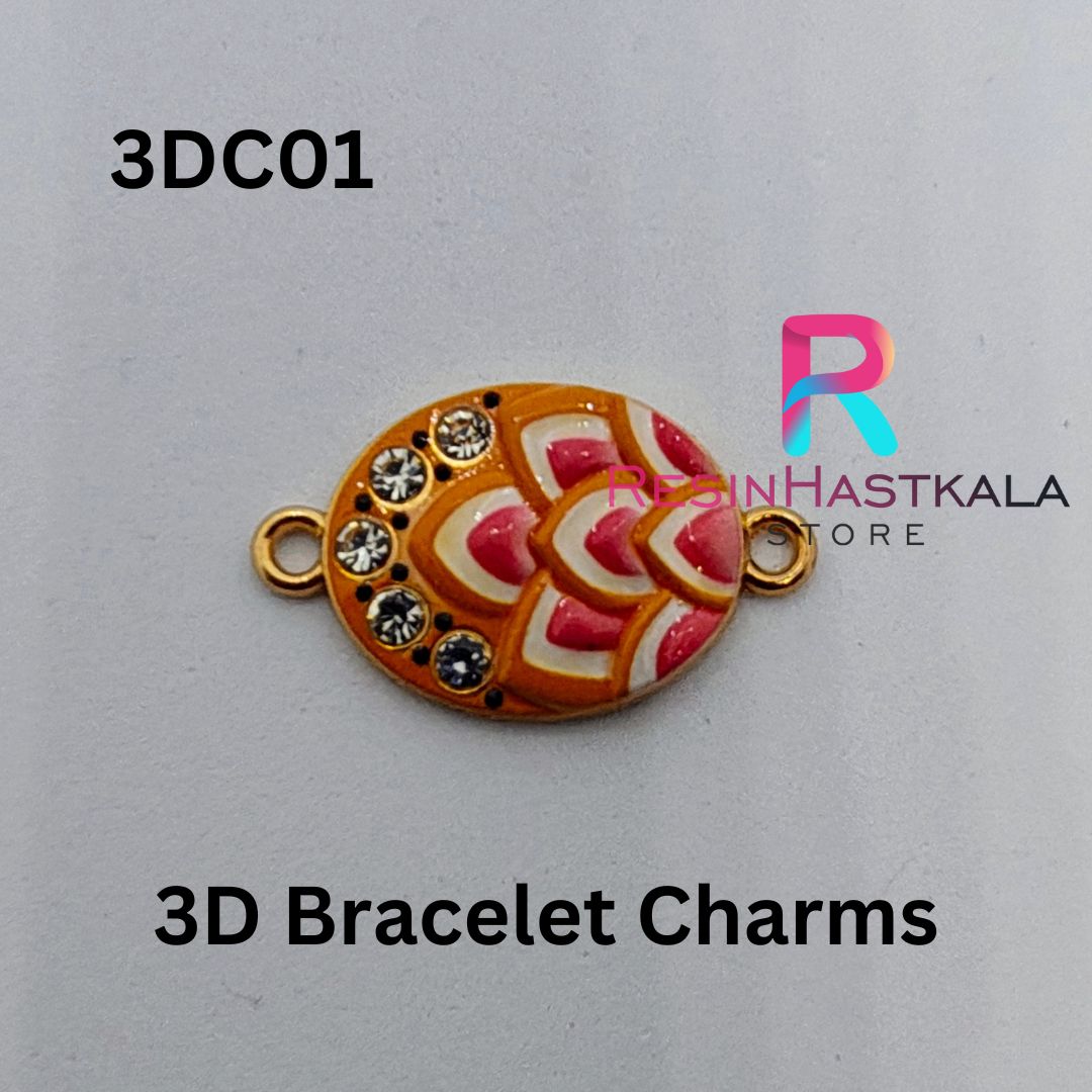 3D Bracelet Charms (3DC01)