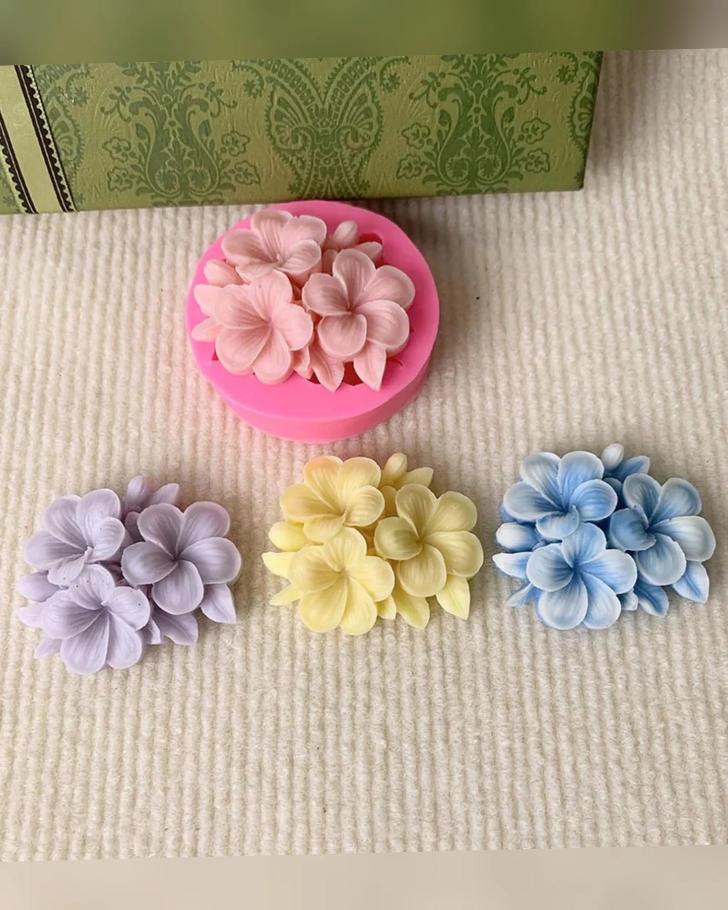3D Cute Flower Handmade Mould