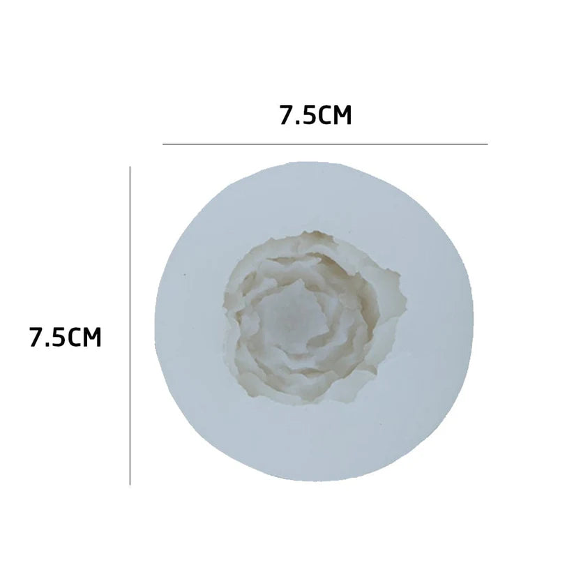 3D Flower Candle Handmade Mould (HM0166)