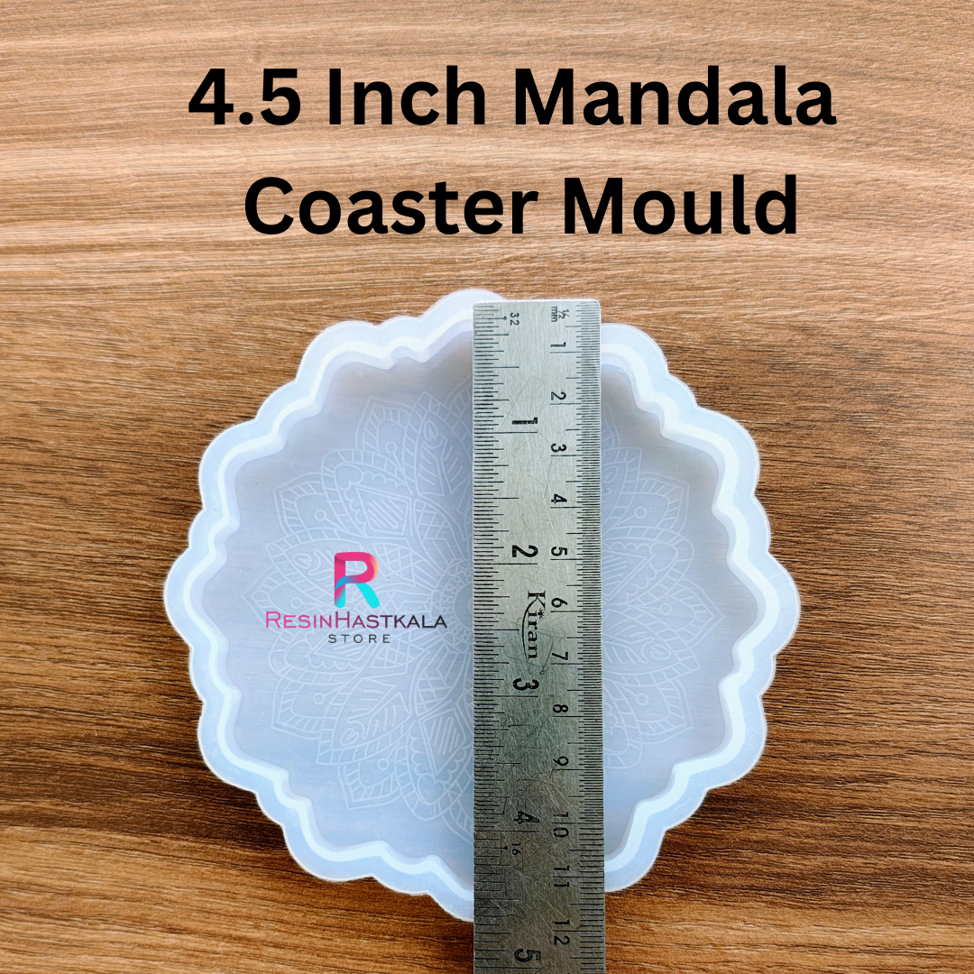 4.5 Inch Mandala Coaster Mould