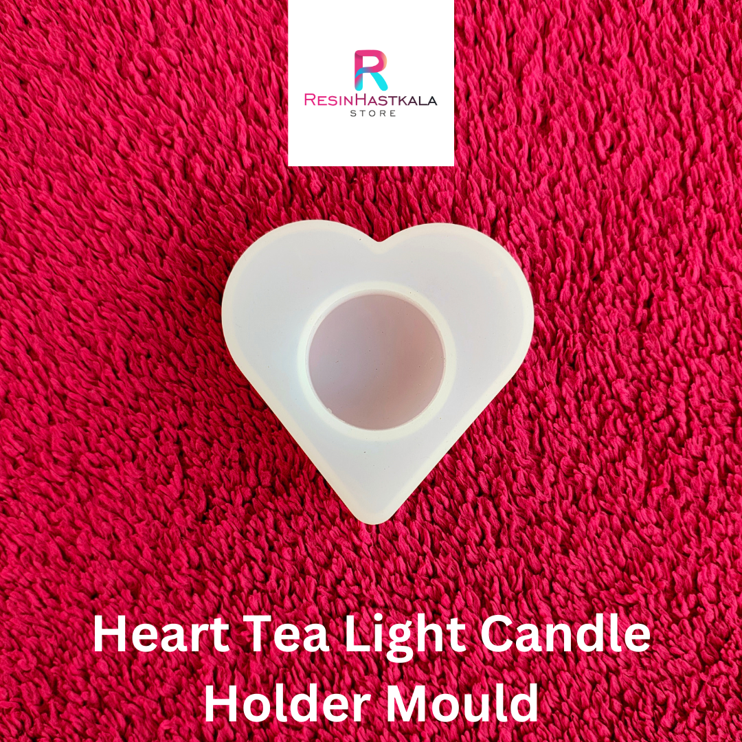 Heart Tea Light Candle Holder Mould