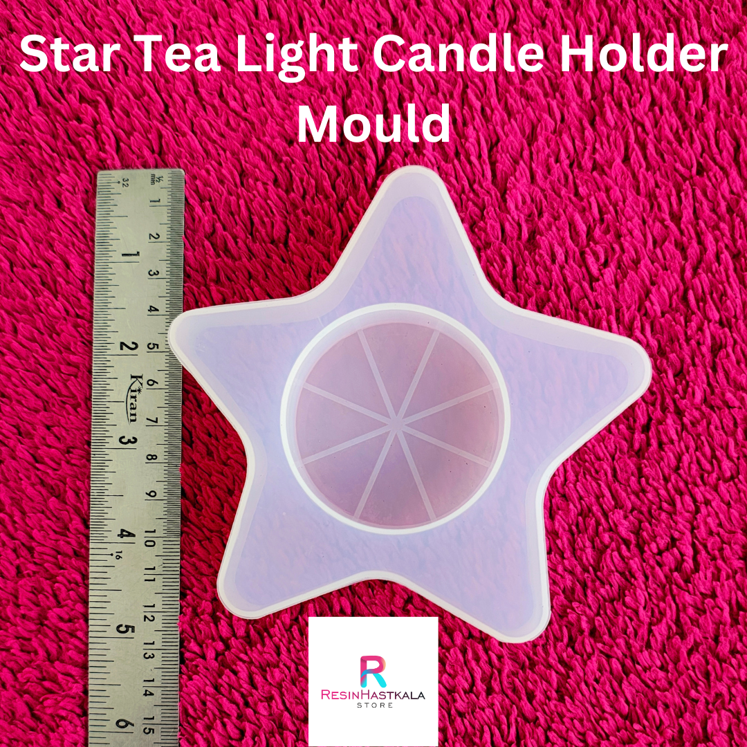 Star Tea Light Candle Holder Mould