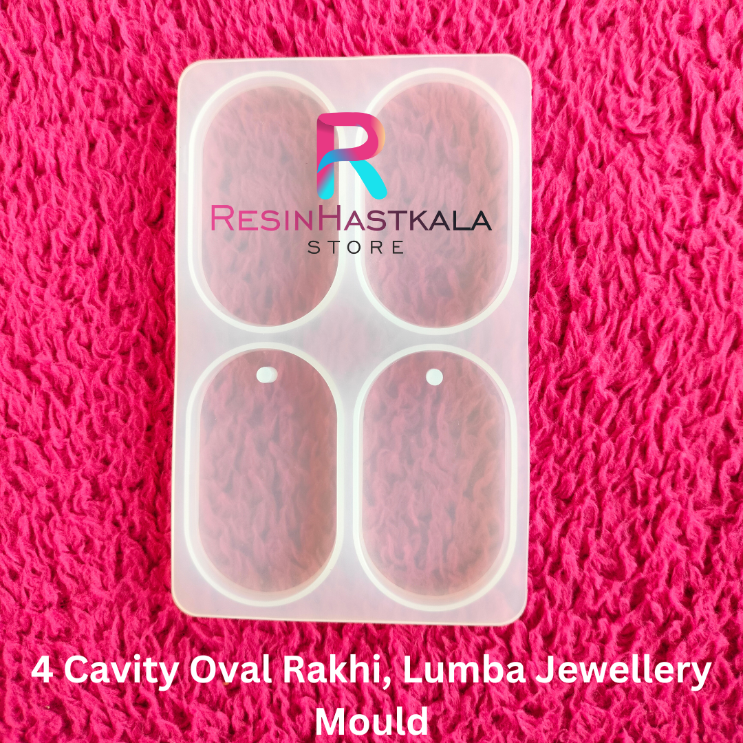 4 Cavity Oval Rakhi Lumba Jewellery Mould