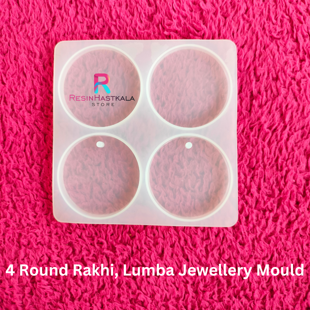 4 Cavity Round Rakhi Lumba Jewellery Mould