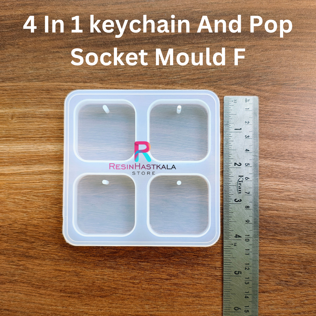 4 In 1 keychain And Pop Socket Mould F