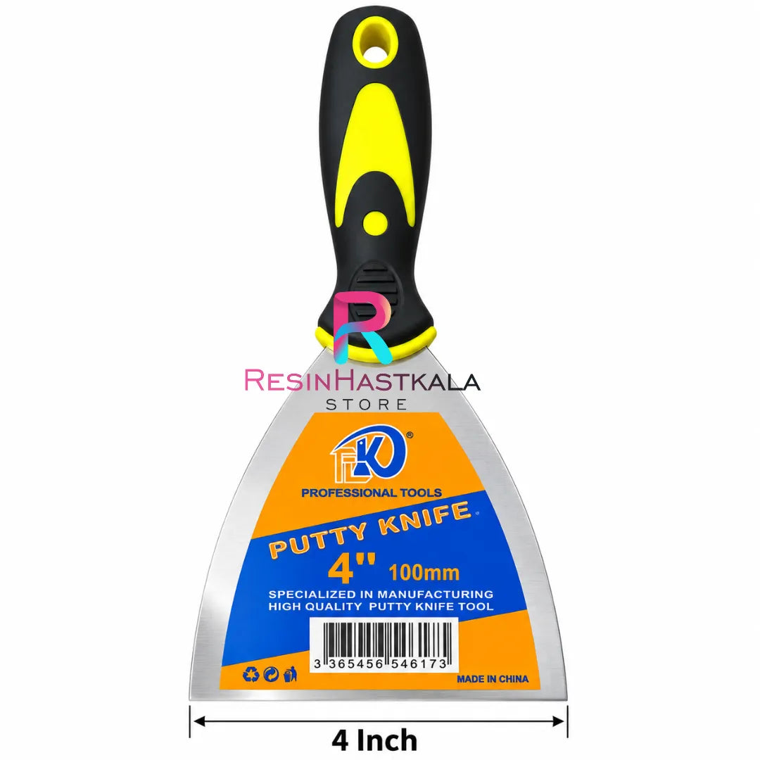 4 Inch Blade Scraper | Dry Resin Removal & Cleaning Tool