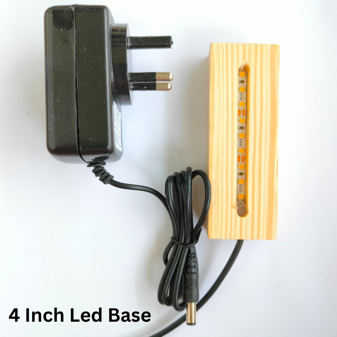 4 Inch Led Base Stand With Adaptor