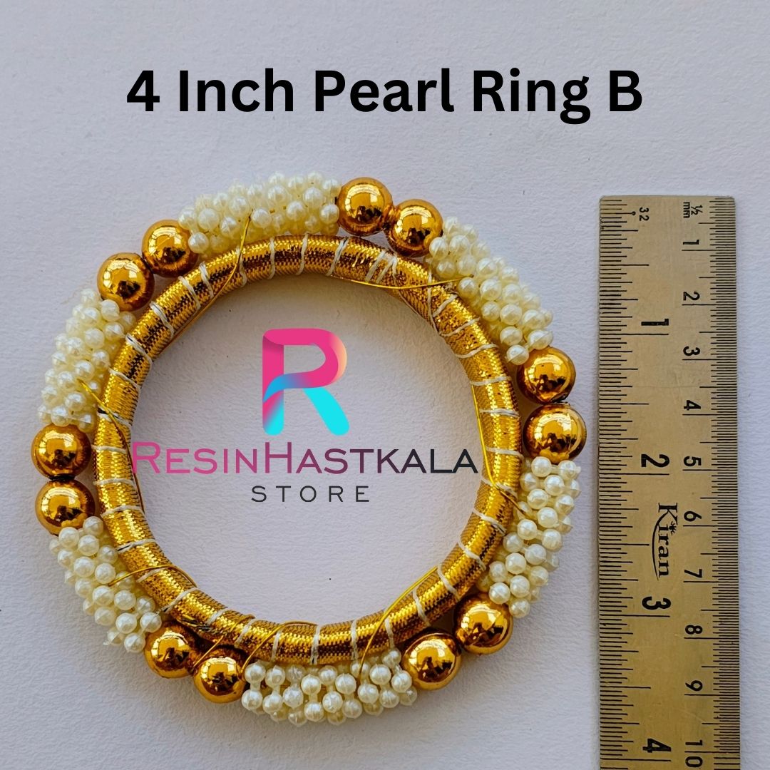 4 Inch Pearl Ring B