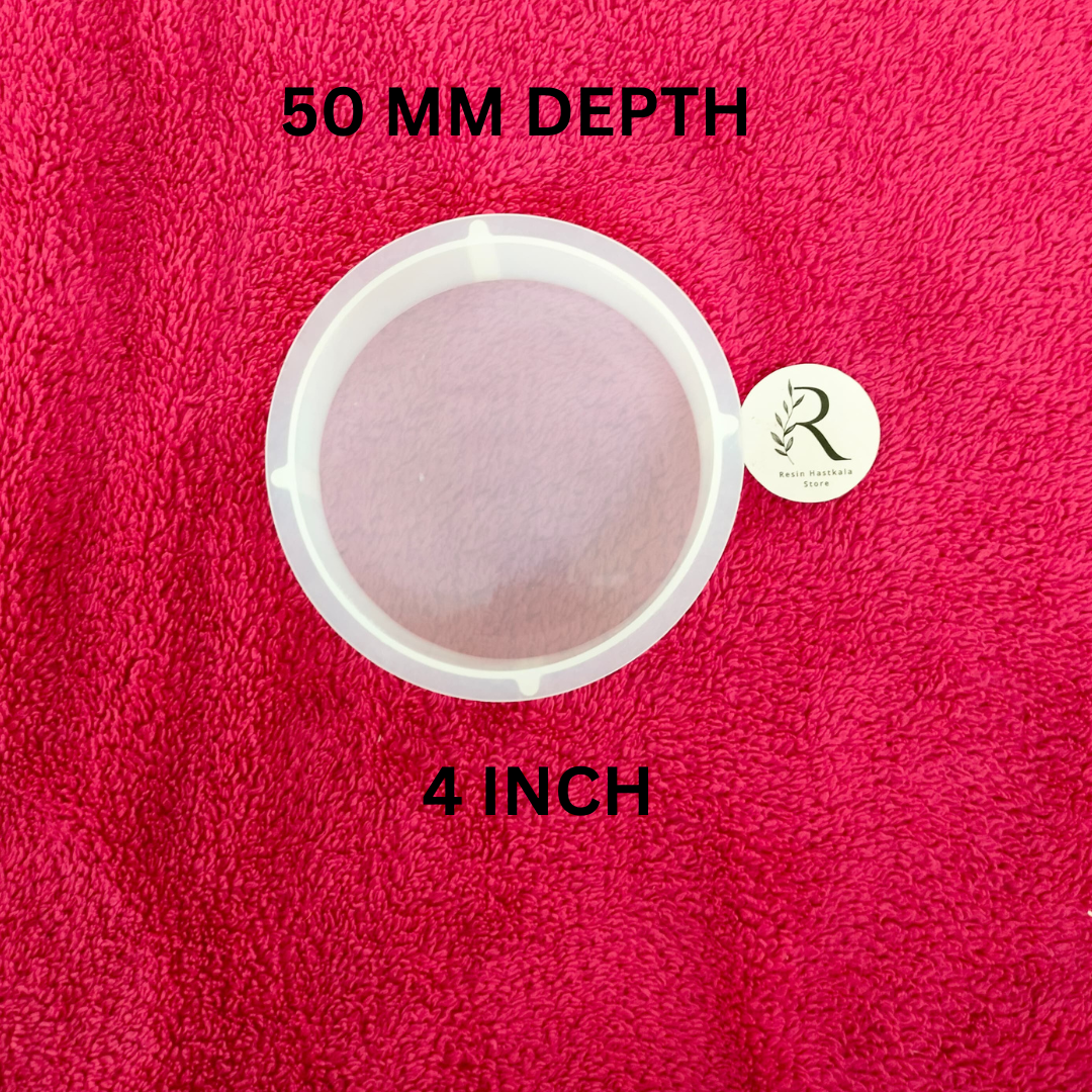 4 Inch Round Deep Casting/ Wedding Preservation Mould