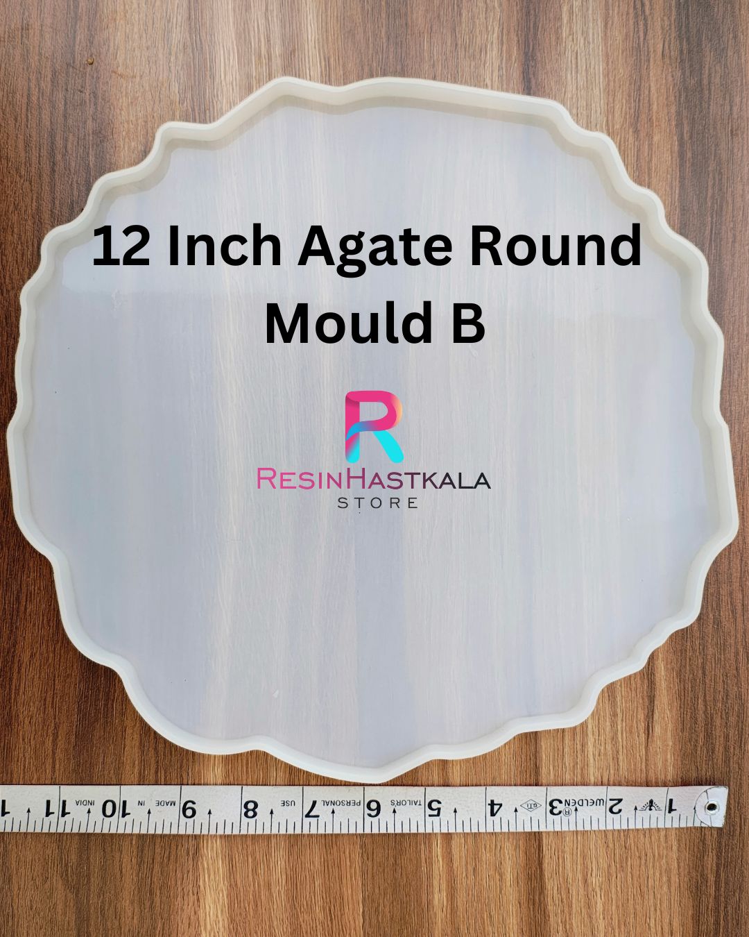 12 Inch Agate Round Mould B
