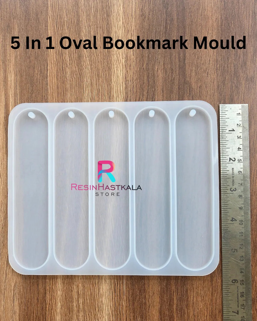 5 In 1 Oval Bookmark Mould