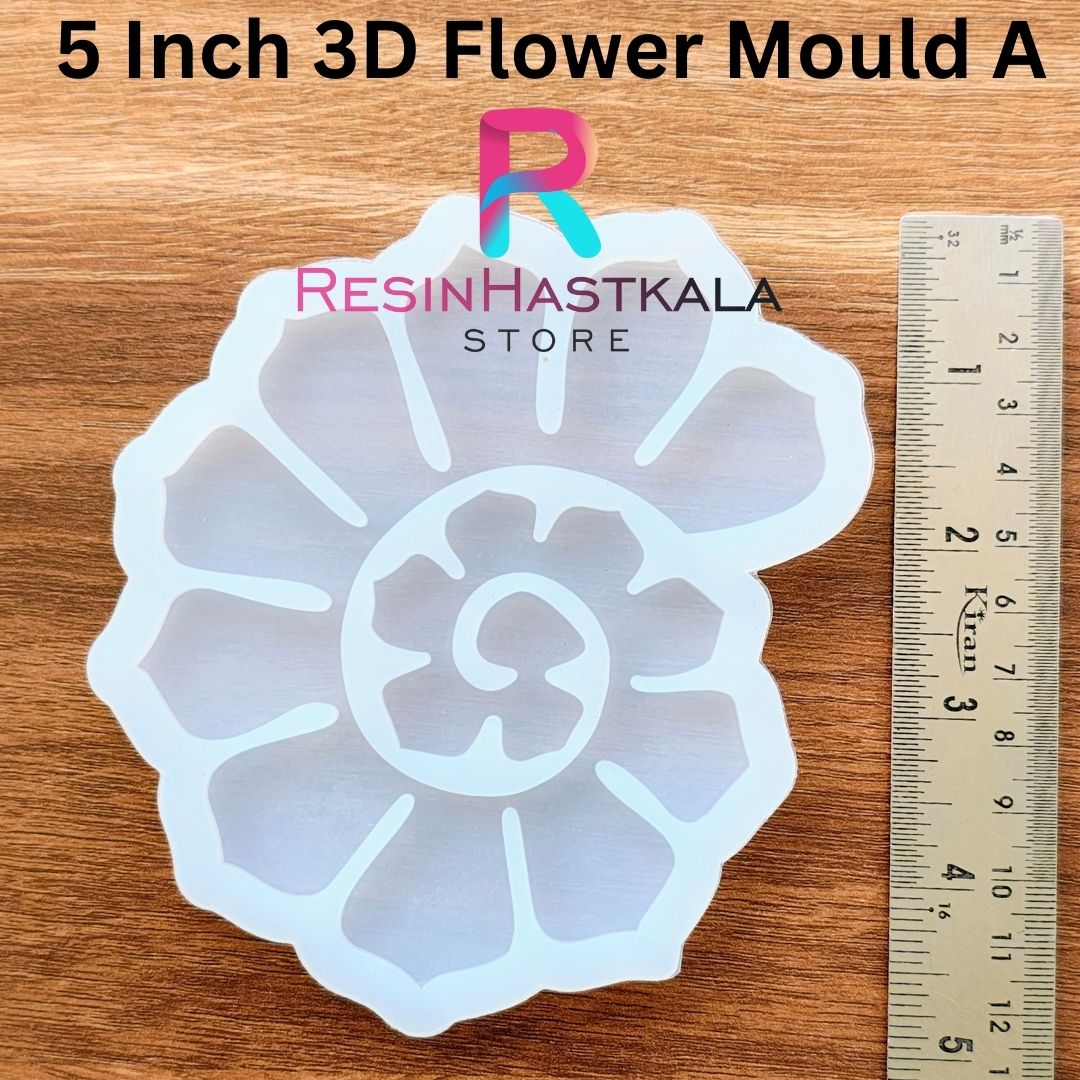 5 Inch 3D Flower Mould A