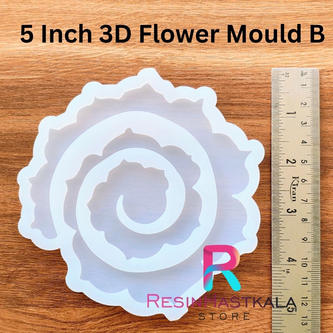 5 Inch 3D Flower Mould B