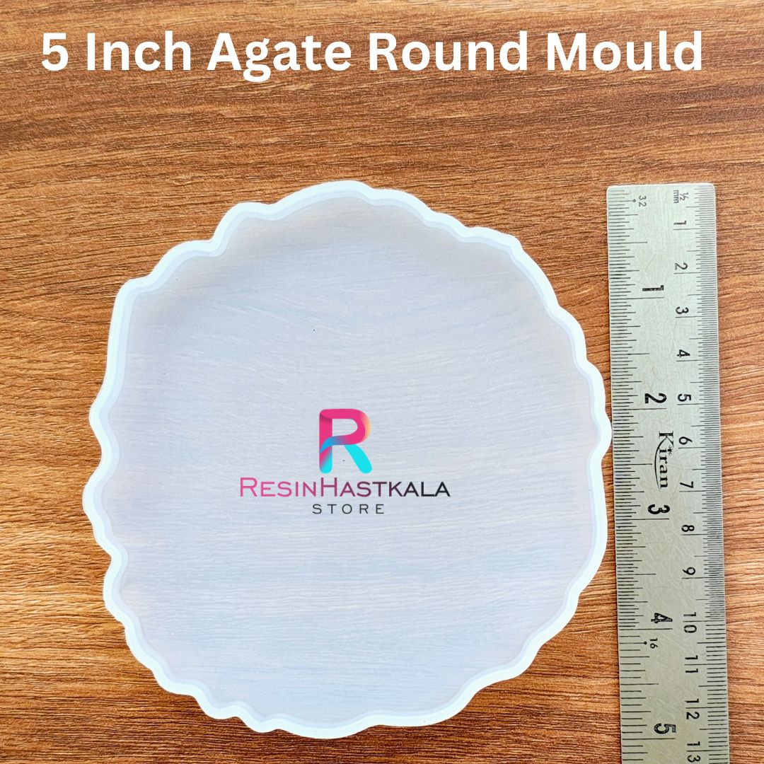 5 Inch Agate Round Mould