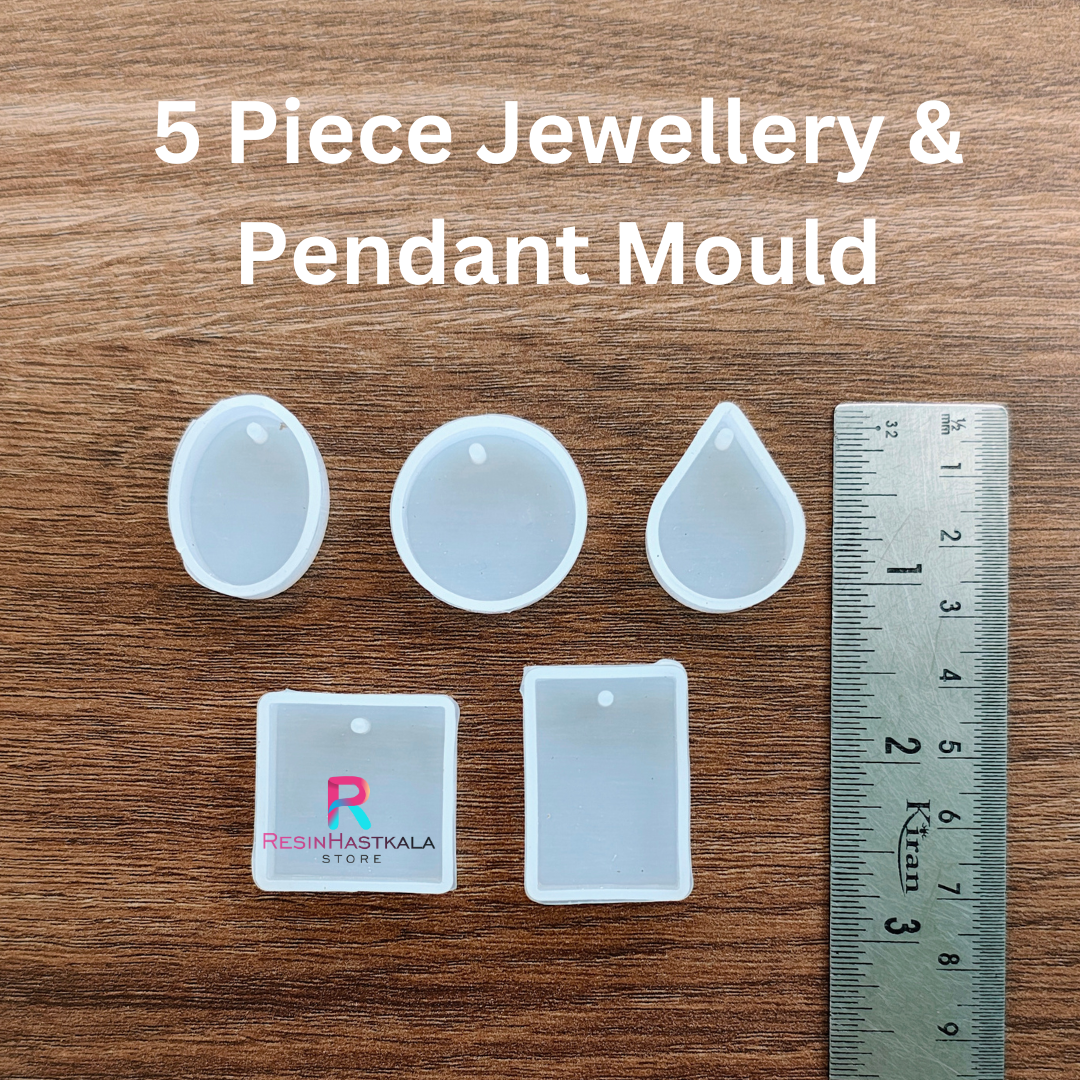 5 Piece Jewellery & Pendant Mould