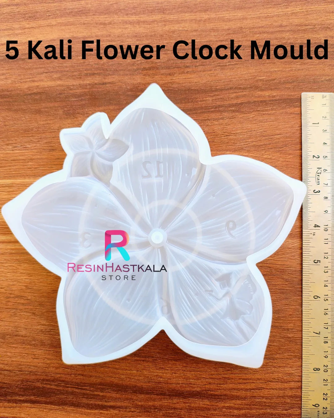 5 Kali Flower Clock Mould