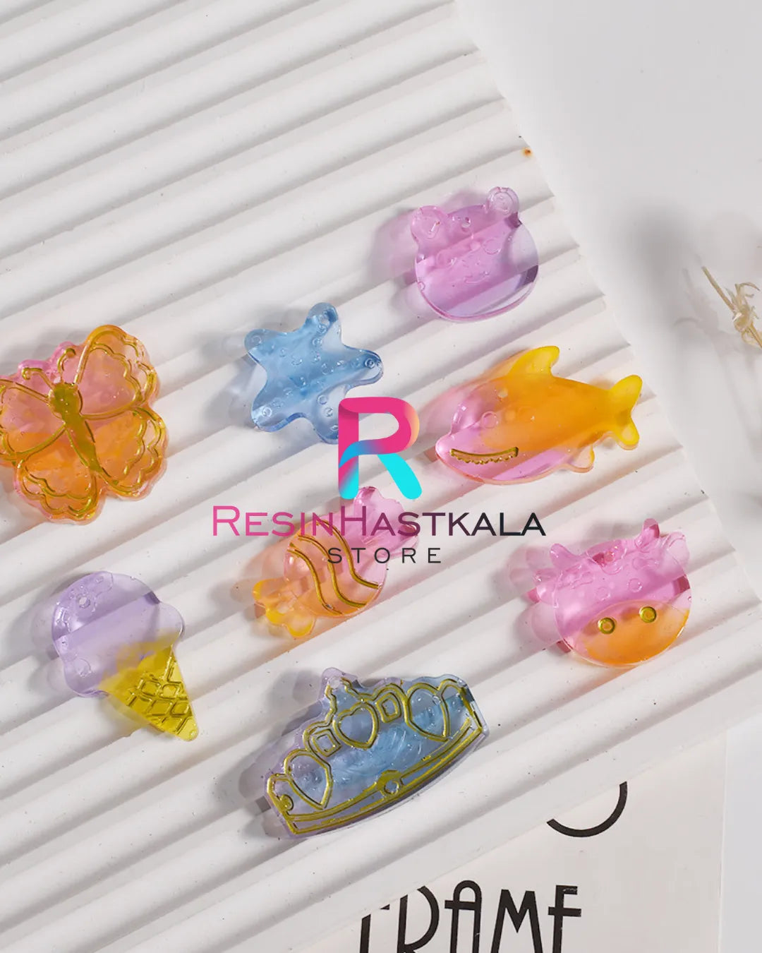 6 In 1 Ocean Keychain / Pendant Mould