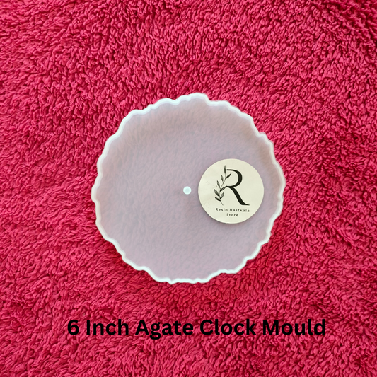6 Inch Agate Clock Mould