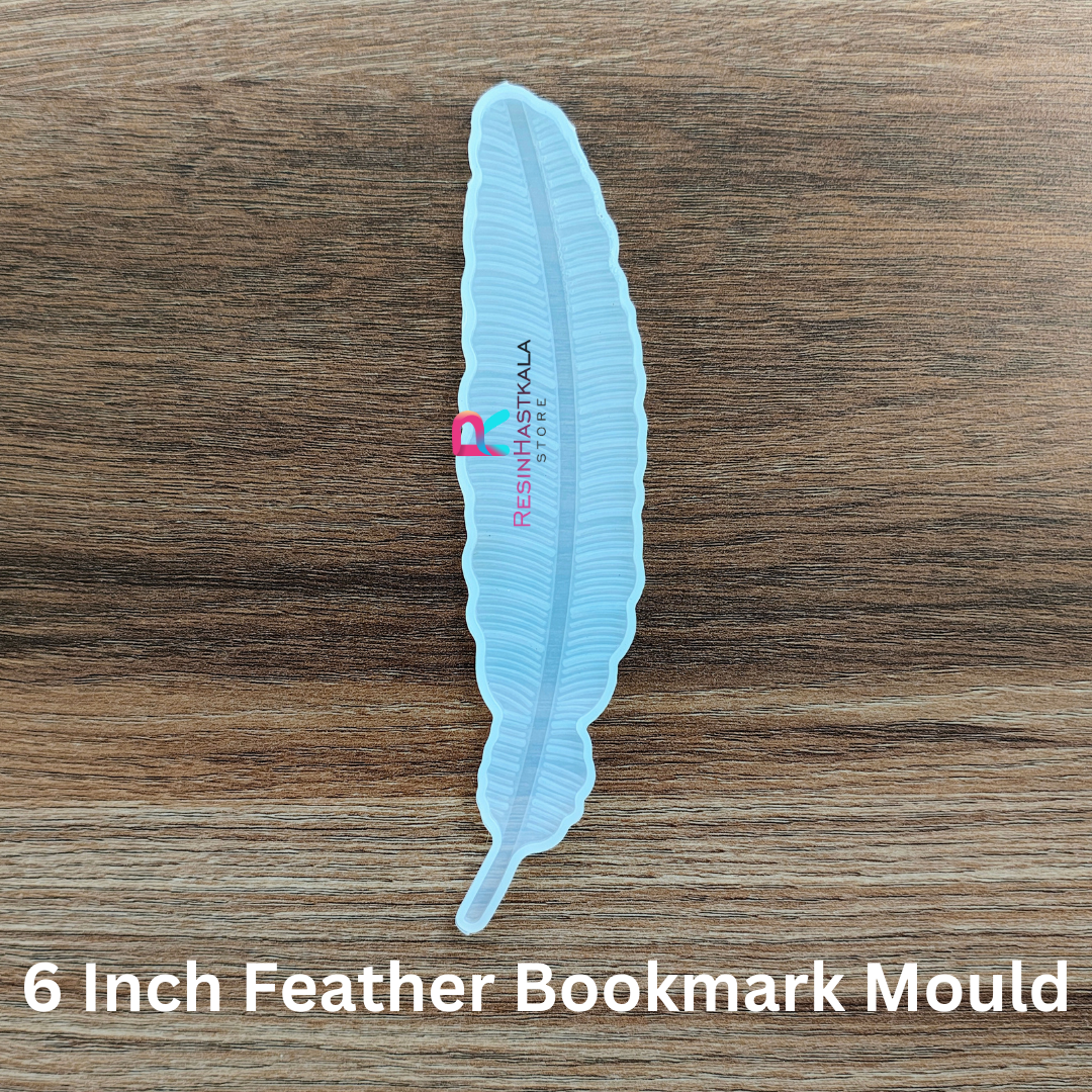 6 Inch Feather Bookmark Mould