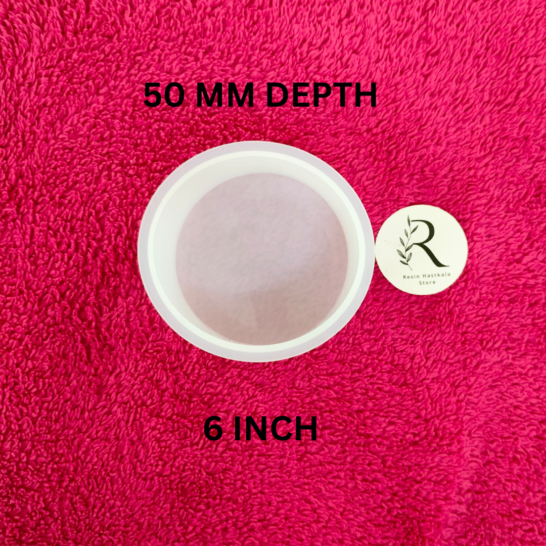 6 Inch Round Deep Casting/ Wedding Preservation Mould